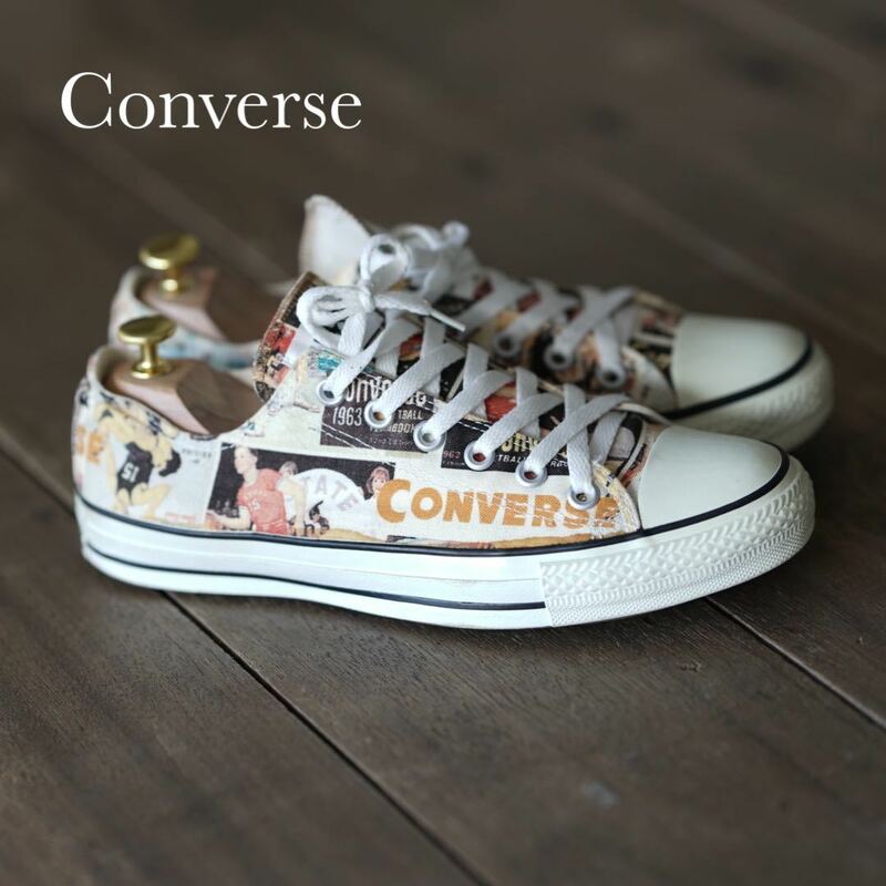 converse コンバース ALL STAR BYB 総柄 オールスター バスケット イヤー ブック 2003 限定モデル 日本製 26cm us7.5