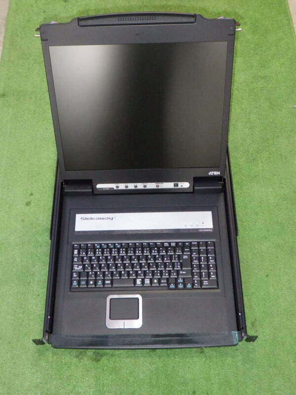 ATEN DVI LCD Console CL6700N 通電確認のみ#MH00290