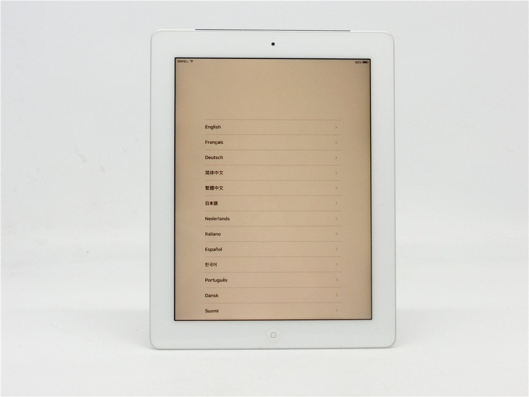 Apple iPad 2(第2世代) Wi-Fi+セルラーモデル A1396 　16GB 　バッテリー96％　SB判定O　アクディベーションロックあり　ジャンク品　