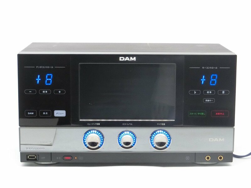 中古　第一興商 DAM-XG5000　ライブダム　 カラオケ機器 　通電のみ確認　ジャンク品　送料無料