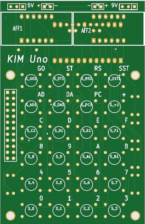 KIM Uno(Arduino Pro Mini)専用プリント基板