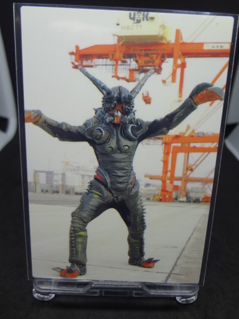カミキリ怪人　Calbee 仮面ライダートレーディングカード