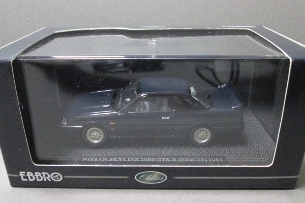 【初開封】Ж 未使用 EBBRO 1/43 スカイライン Skyline ニッサン Nissan 日産 R31 GTS-R 1986 エブロ Ж【ケースヒビ】GT-R R32 RS AUTECH