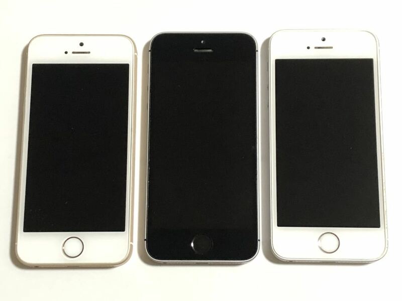 SIMフリー iPhone SE 32GB × 3台 81% 83% 85% 第一世代 SIMロック解除 iPhoneSE アイフォン Apple アップル スマートフォン 送料無料