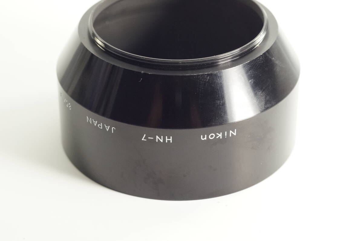 影SG【キレイ 】NIKON HN-7 85mm F1.8 85mm F2 80-200mm F4.5 ニコン レンズフード HN-7