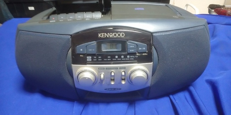 KENWOOD　ケンウッド　CDラジカセ　PMS-G1