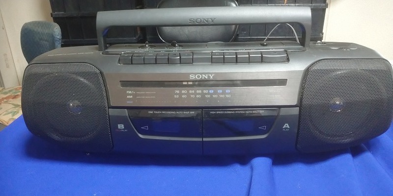 SONY 　ソニー　ラジカセ　CFS-W338