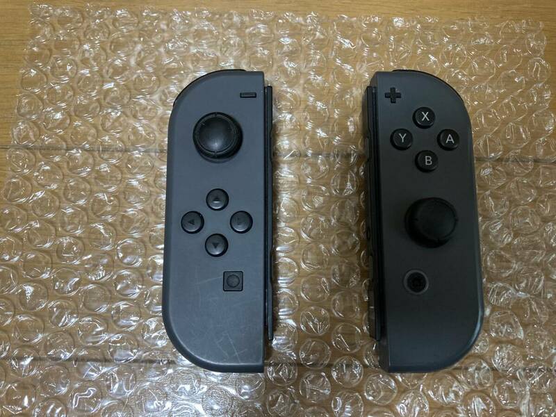 即決! ニンテンドー スイッチ Nintendo Switch ジョイコン JOY-CON グレー (L)/(R) 左 右 セット 1