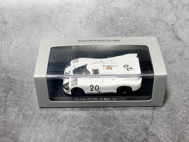 ★新品 Spark スパーク 1/43 Porsche 特注 ポルシェ 917/20 Le Mans Test 1971 ピンクピッグ 関: BBR MAKE UP 1/18 autoart IG