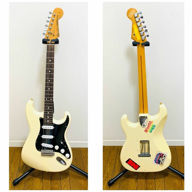 6319 Fender Japan stratocaster ストラトキャスター Aシリアル　フェンダー ジャパン　エレキギター　ジャンク　　送料無料　匿名配送