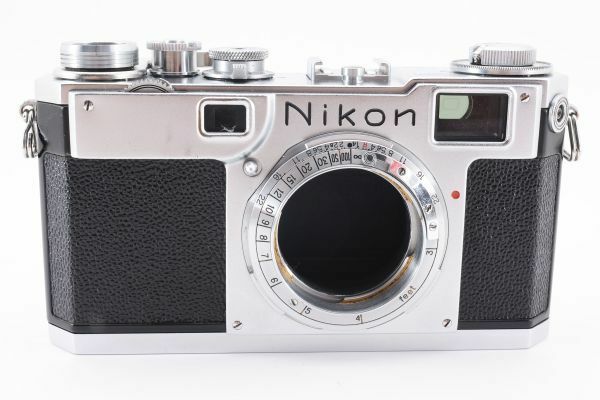 【動作確認済】 Nikon ニコン S2 35mm Rangefinder Film Camera Body 2052634