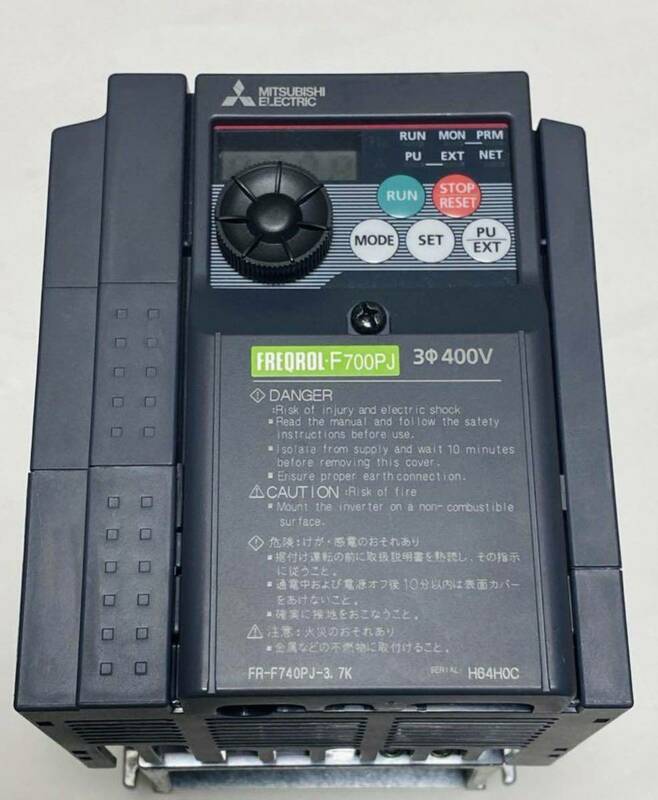 三菱電機 インバーター MITSUBISHI FR-F740PJ-3.7