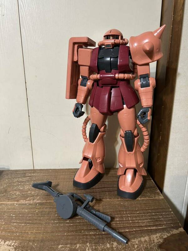 【1/48】バンダイ メガサイズ シャア専用ザクⅡ 【完成品/ジャンク】 プラモデル ガンプラ ガンダム