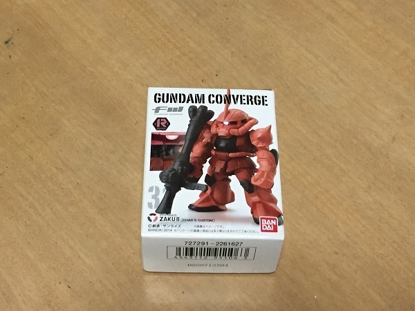 ガンダムコンバージ　　第16弾　シャア専用ザクⅡ　リバイブ版　シャアザク　　FW GUNDAM CONVERGE　 gundamconverge