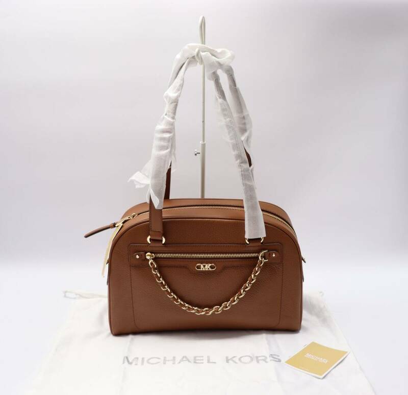 定価63,800円 新品 MICHAEL KORS マイケルコース WILLIAMSBURG ペブルドレザー ショルダー ミディアム