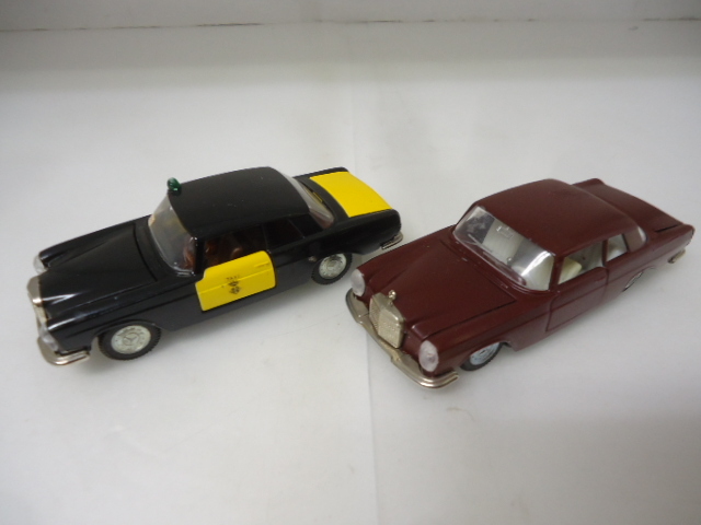 AUTO PILEN オートピレン 1/43 ミニカー メルセデス 250 COUPE 2台 ジャンク セット