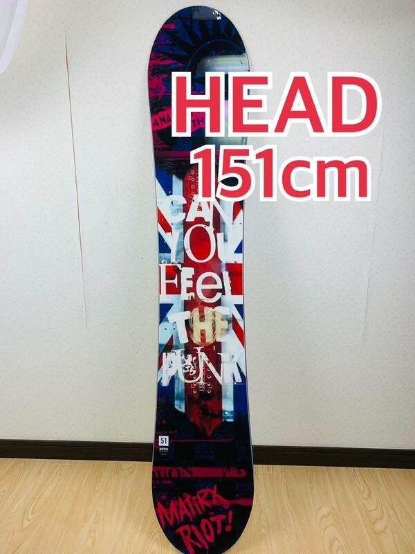 HEAD ヘッド　MATRIX FLOCKA 151cm スノーボード　板のみ　#545915