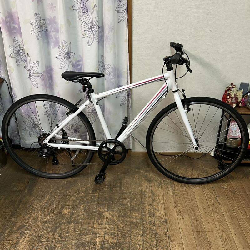 H155 直接取引大歓迎　AEON BIKE製 CAMPOLINE 7速 クロスバイク