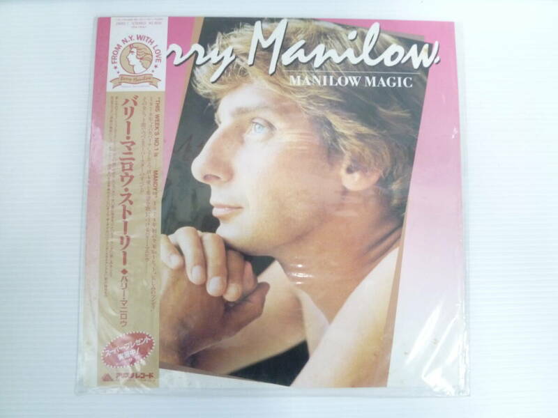 XXX◆LPレコード バリー・マニロウ・ストーリー　BARRY MANILOW/MANILOW MAGIC 帯 歌詞紙 元ケース有◆