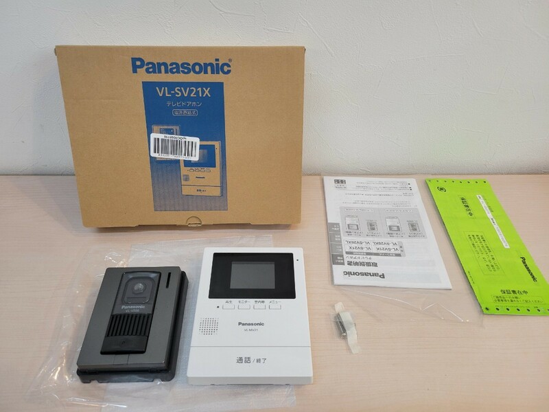 良品 Panasonic テレビドアホン VL-SV21X 電源直結式