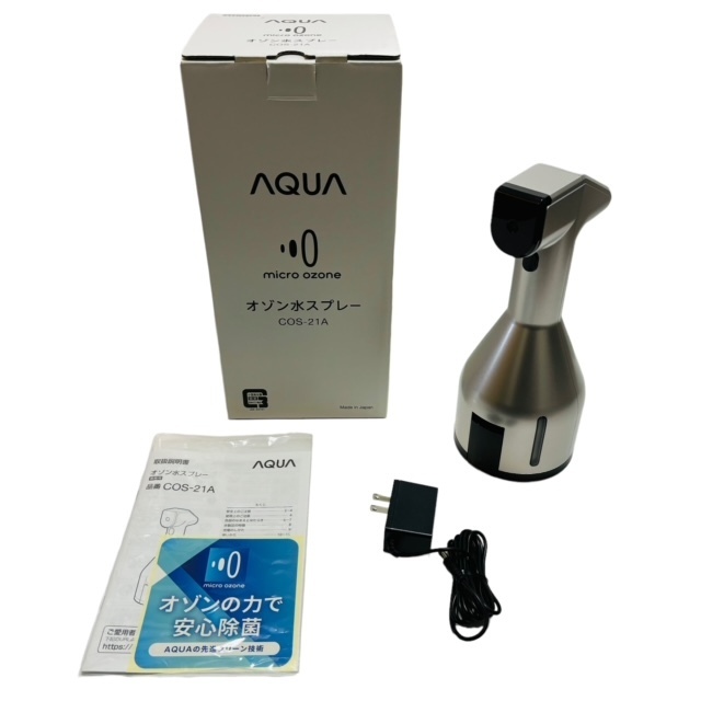 【未使用品】AQUA アクア オゾン水スプレー COS-21A マイクロオゾン 小型発生器 micro ozone