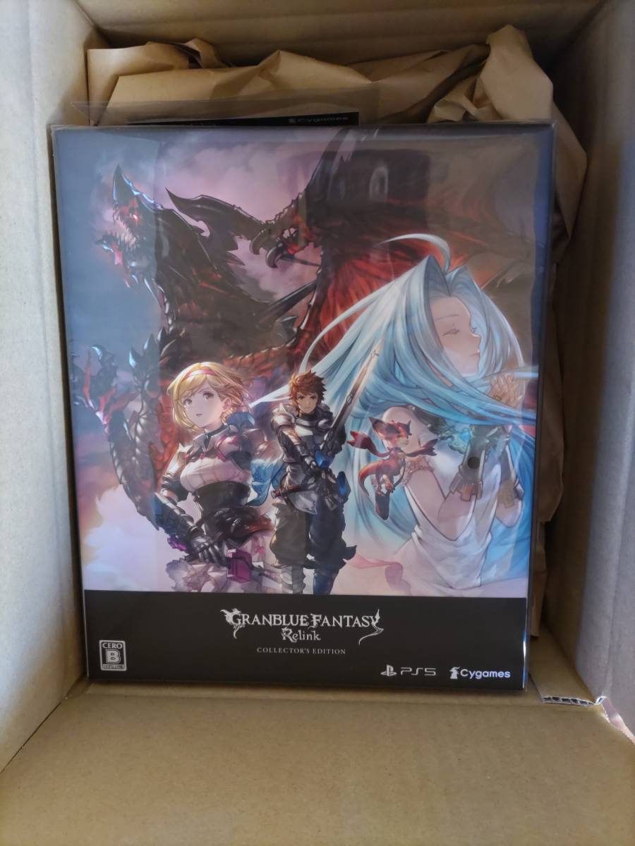 即決 新品未開封 PS5 GRANBLUE FANTASY: Relink Collector's Edition グランブルファンタジー セブンネット限定特典付き グラブル欠品なし