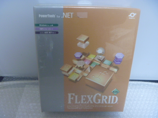 PowerTools FlexGrid 4.0J フレックスグリッド グレープシティ 未開封