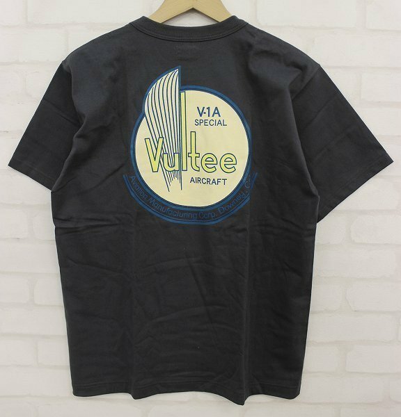 3T0389■クリックポスト対応商品■リアルマッコイズ VULTEE AIR CRAFT 半袖Tシャツ THE REALMcCOY'S