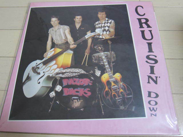 ☆RAZORBACKS CRUISIN’ DOWN ロカビリー サイコビリー レコード LP レイザーバックス