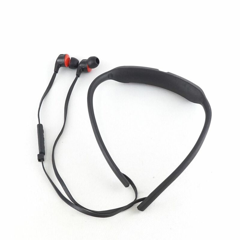 Skullcandy Smokin Buds 2 ワイヤレスイヤホン USED品 SB2 wireless スカルキャンディ マイク ネックバンド ブラック レッド 完動品 V0145