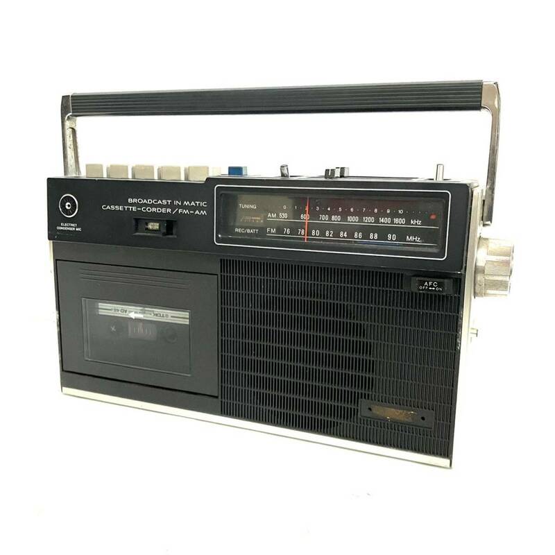 SONY カセットレコーダー CF-1500 ソニー 昭和レトロ 家電 オーディオ機器 コレクター 古い コード無 ラジカセ ラジオ