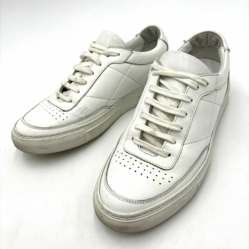 K ＊ イタリア製 '人気モデル' Woman By Common Projects ウーマンバイコモンプロジェクト 本革 ローカット スニーカー EU36 22.5cm