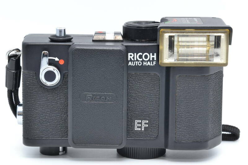 ★良品★ リコー RICOH オートハーフ AUTO HALF EF ブラック ★レンズキャップ付★ #012 #24012513