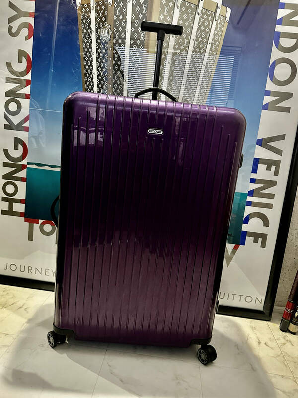 【即決/即納】！！最大サイズ104L！！RIMOWA リモワ SALSA AIR サルサエアー パープル TSAロック スーツケース 822.77