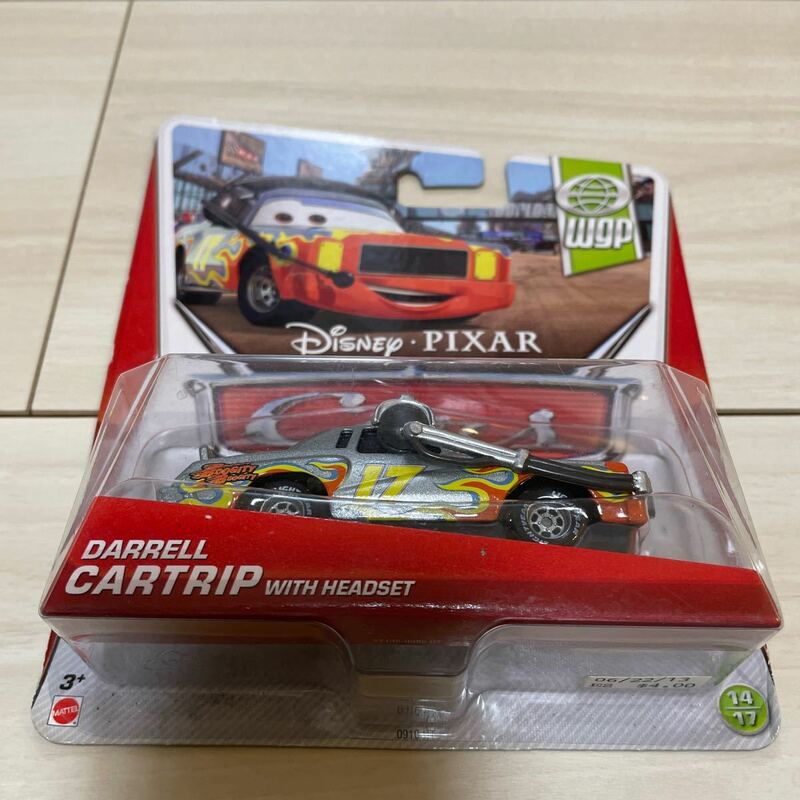 マテル カーズ DARRELL CARTRIP ダレル カートリップ MATTEL CARS ミニカー キャラクターカー 17 WITH HEADSET ウィズ ヘッドセット