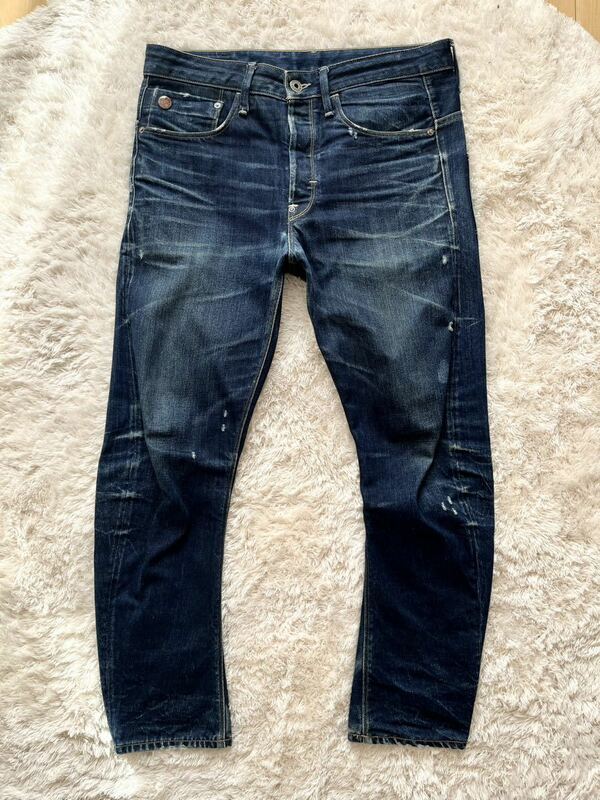 G-STAR RAW TYPE C 3D LOOSE TAPERED 立体裁断 ダメージ加工 デニム パンツW32 L32