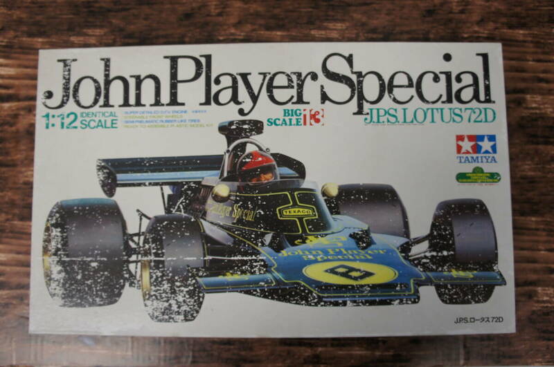 TAMIYAタミヤ ”1/12 John Player Special ～LOTUS 72D～” 未組立　ジョンプレーヤースペシャル　ロータス プラモデル　J