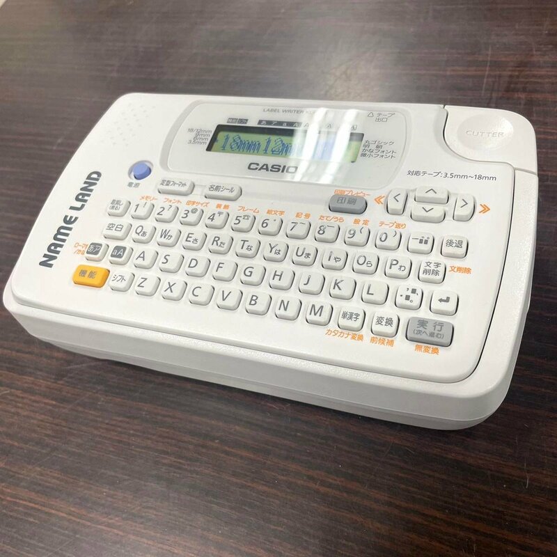 CASIO/カシオ NAME LAND ネームランド KL-P40 お名前シール 入学入園準備 コンパクト 動作確認済み