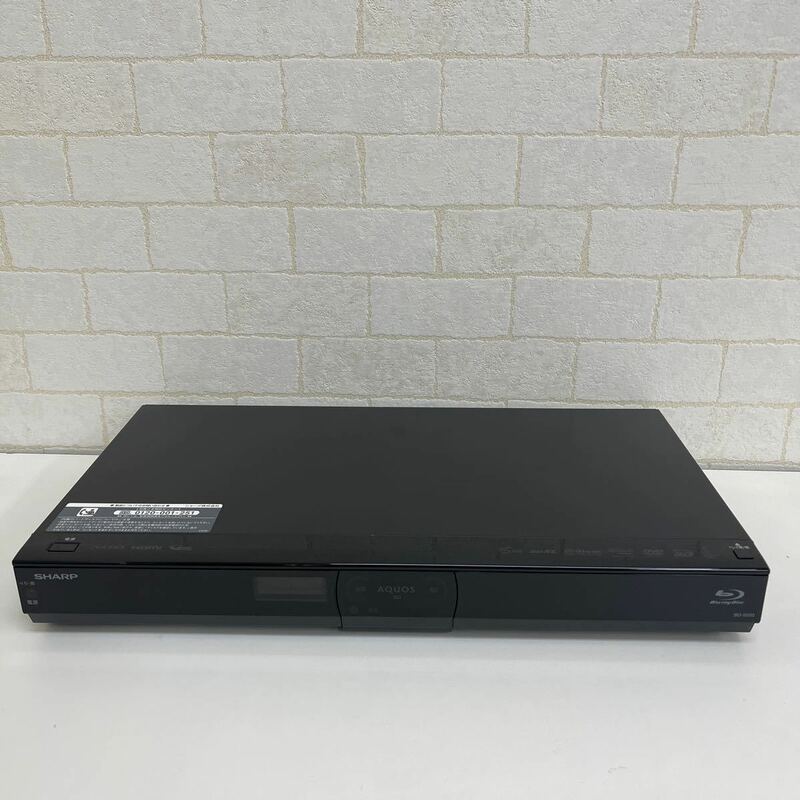 Y203 11 シャープ ブルーレイディスクレコーダー BD-S520 中古品 通電確認済み　DVD動作確認済み　13年製　本体のみ