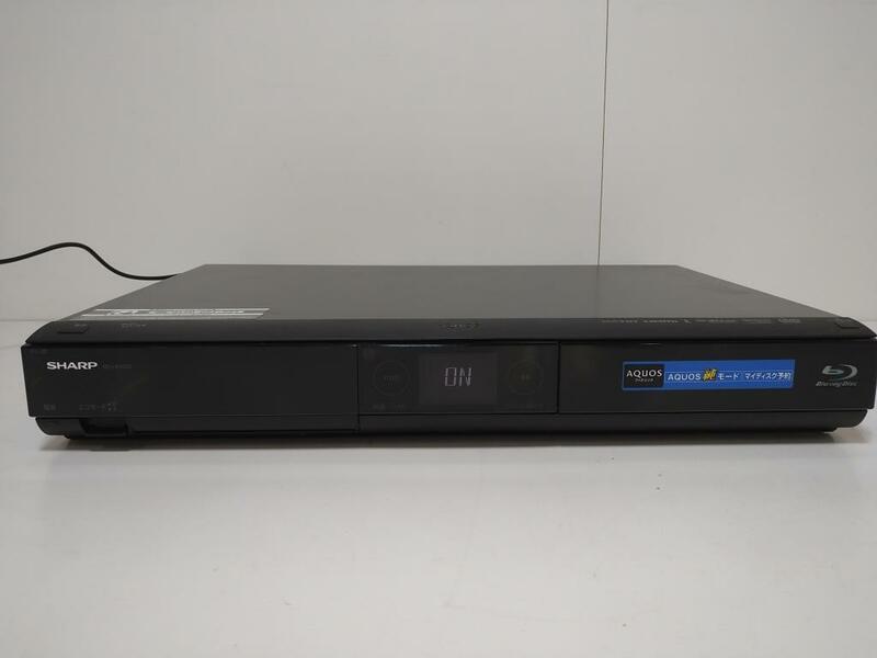 C100　SHARP　ブルーレイディスクレコーダー　BD-HDS53　2010年製　通電、ディスクトレイ開閉のみ確認　配線無し　本体のみ　
