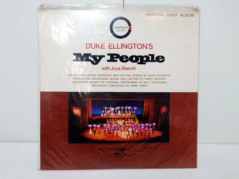 D80 My People マイ・ピープル Duke Ellington デューク・エリントン Joya Sherrill レコード レトロ 洋楽 盤 Vinyl ヴァイナル ビニール