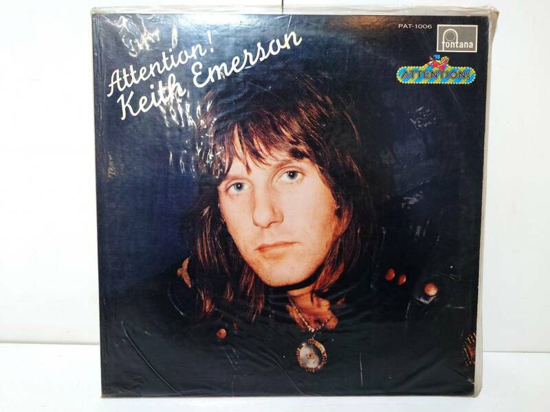 D80 不滅のキース・エマーソン Attention! Keith Emerson キース・エマーソン Keith Emerson レコード レトロ 洋楽 盤 Vinyl ビニール