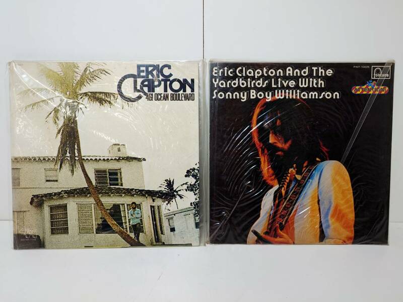 D80 Eric Clapton エリッククラプトン 461 Ocean Boulevard オーシャンブールバード Yardbirds Live Sonny Boy Williamson レコード 