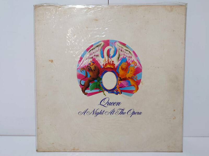 D80 QUEEN クイーン A NIGHT AT THE OPERA オペラ座の夜 レコード レトロ 洋楽 盤 Vinyl ヴァイナル ビニール