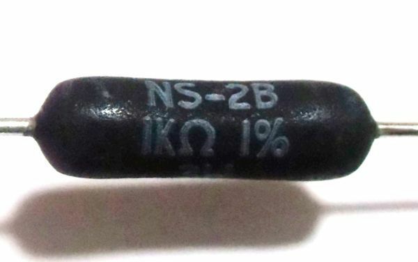 [単品] NS-2B 1.0kΩ Vishay Dale 無誘導巻線抵抗