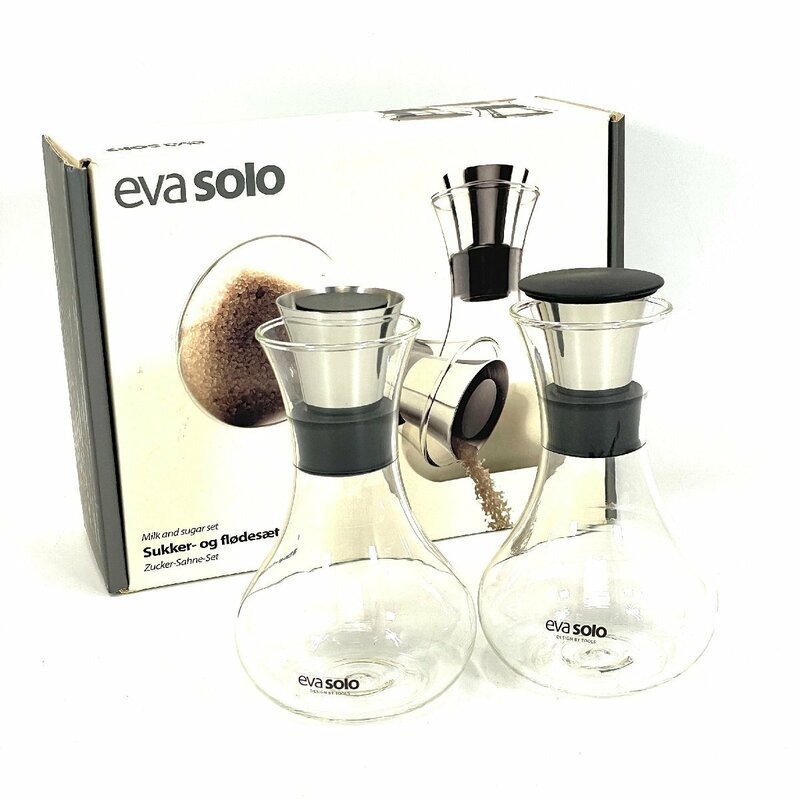 6340-80【 eva solo 】 エバソロ milk and suggr set ミルク アンド シュガー セット デザイン コーヒー ティー