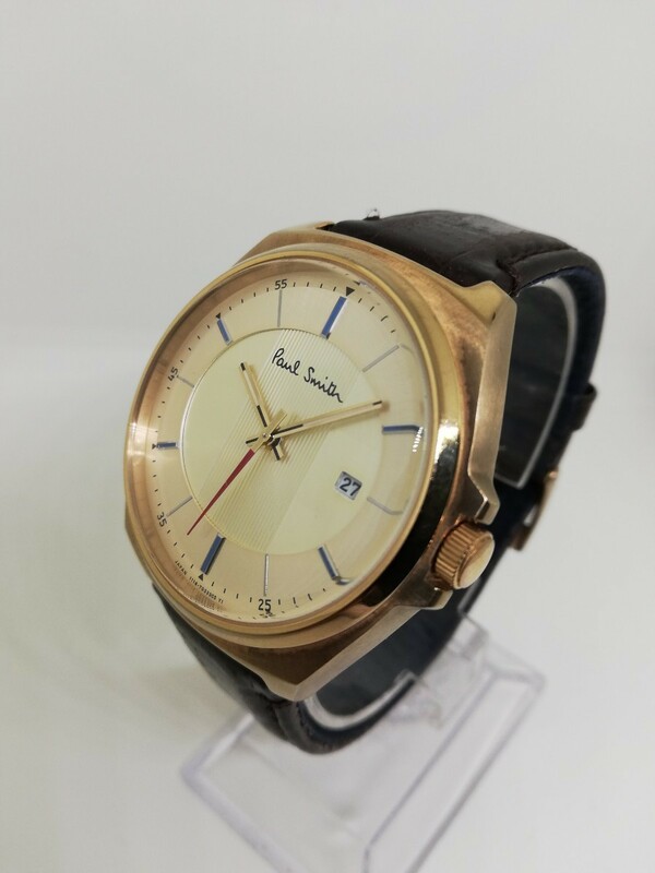【稼働品】Paul Smith ポールスミス 1116-T021786 メンズクォーツ腕時計