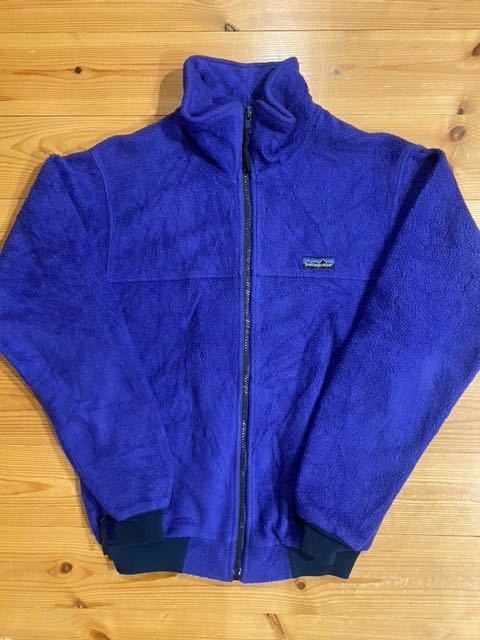80's USA製 Patagonia/パタゴニア 三角タグ Vintage L/S Full-Zip Fleece Jacket/フルジップ フリースジャケット / 白タグ デカタグ 雪無し