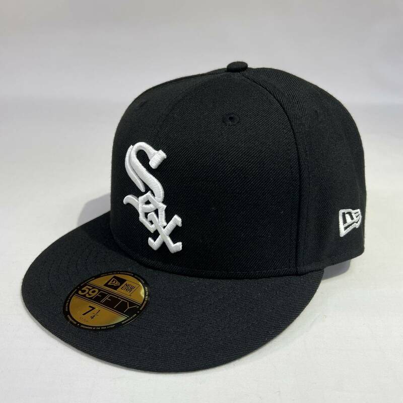 【新品】NEW ERA ニューエラ MLB 59FIFTY (7-1/4) 57.7CM シカゴ ホワイトソックス CHICAGO WHITE SOX キャップ 帽子 