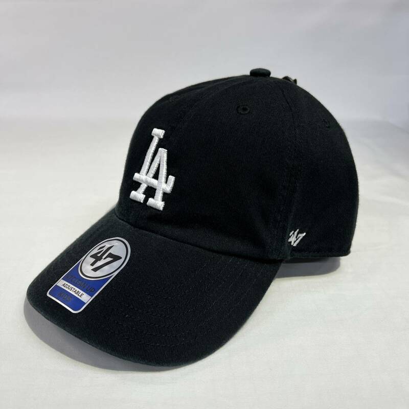 【新品】47 CLEAN UP キッズサイズ ロサンゼルス ドジャース ブラック Kids LA Dodgers Black 47ブランド CAP キャップ 帽子 子供　キッズ